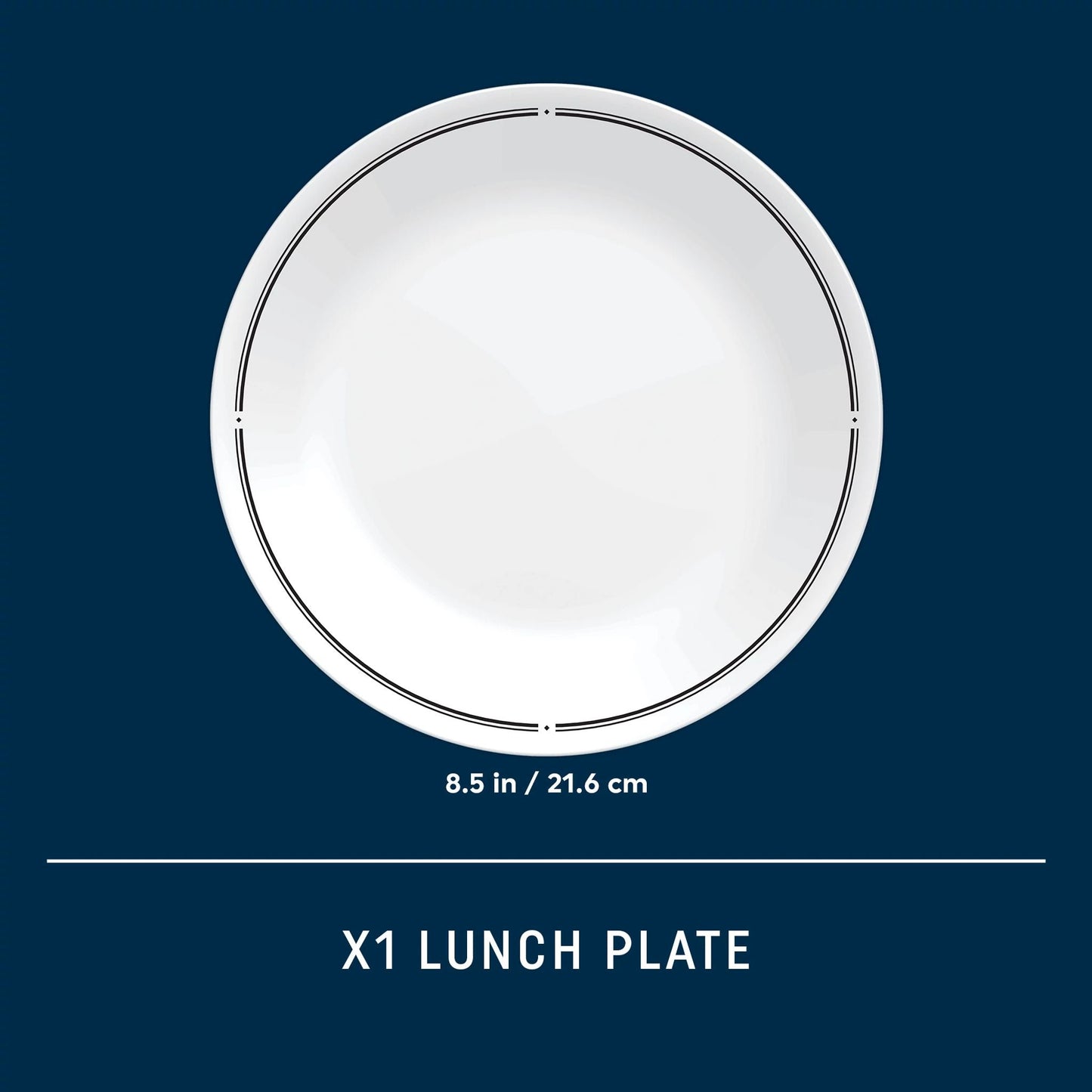 Corelle® Brasserie 8.5" Salad Plate