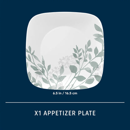 Corelle® Square Amalie 6.5" Appetizer Plate