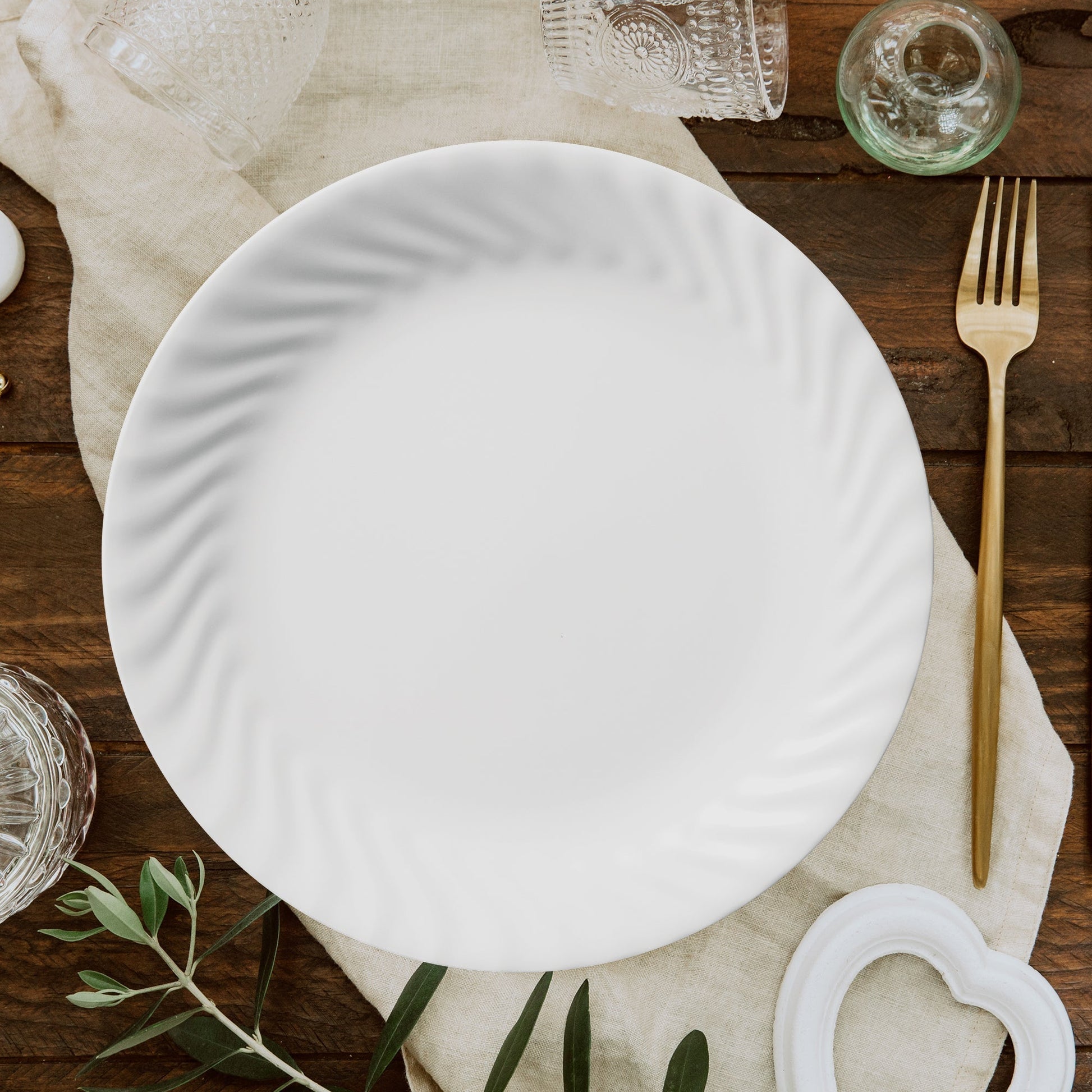 Corelle® Enhancements 10.25" Glass Dinner Plate