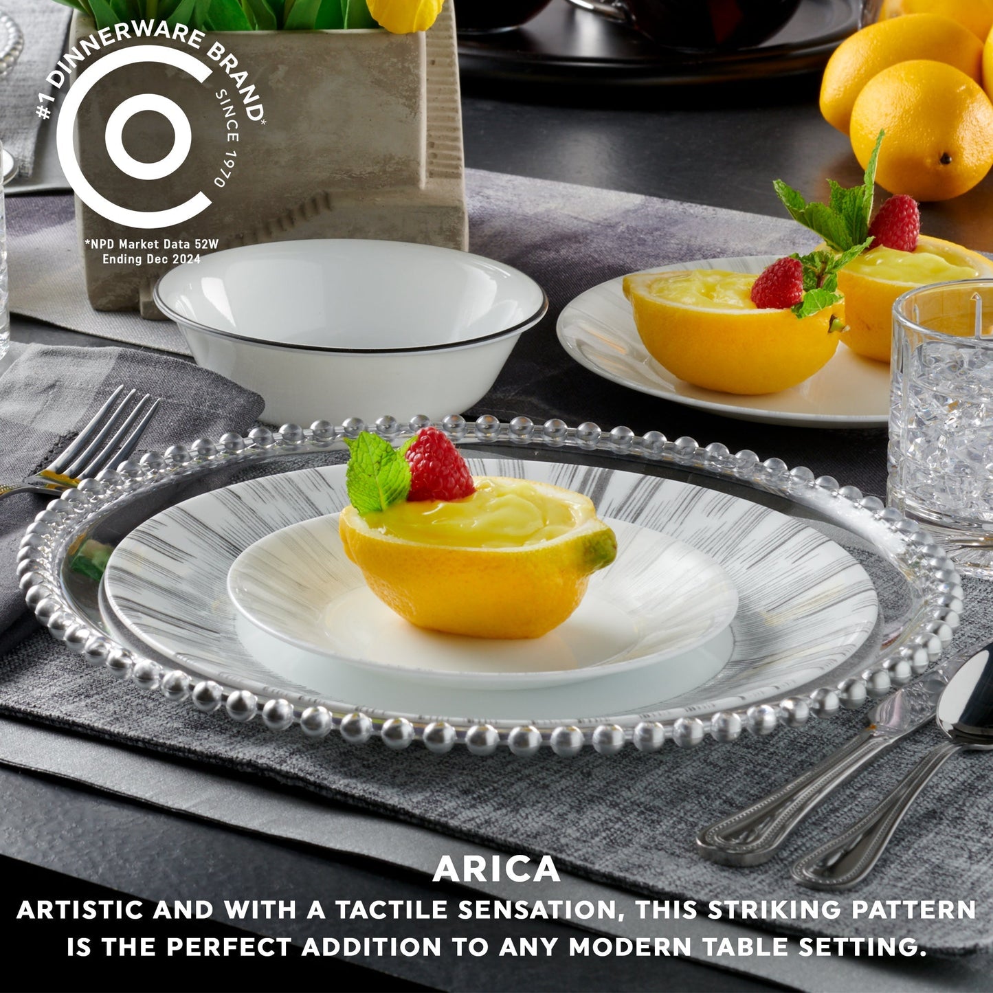 Corelle® Arica 12-piece Dinnerware Set, Service for 4